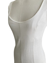 Straight White Dress